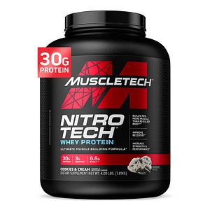 Muscletech - Nitro Tech - Cookies & Cream - 4.0lbs