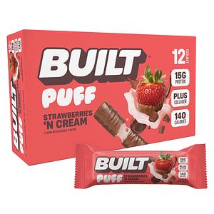 Built Bar - Puff - Strawberries 'N Cream - 16.92oz