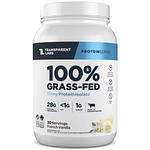 Transparent Labs - Grass-Fed Whey Protein Isolate - French Vanilla - 2.27lbs