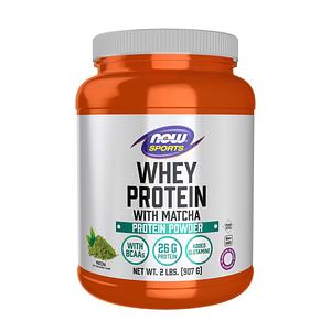 NOW Foods - Whey Protein with Matcha - Matcha - 2.0lbs