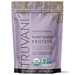 Truvani - Plant Based Protein - Unflavored - 10.0oz
