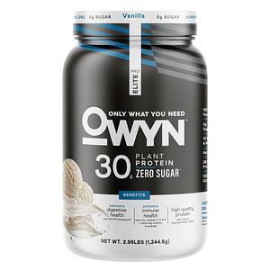 OWYN Only What You Need - Plant Protein - Vanilla - 2.96lbs