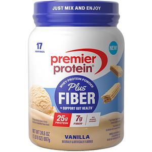 Premier Protein - Protein Plus Fiber - Vanilla - 24.6oz