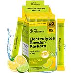 KEY NUTRIENTS - Electrolyte Powder - Lemon Lime - 3.0oz